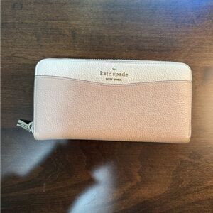 Kate Spade Blush and Cream Wallet